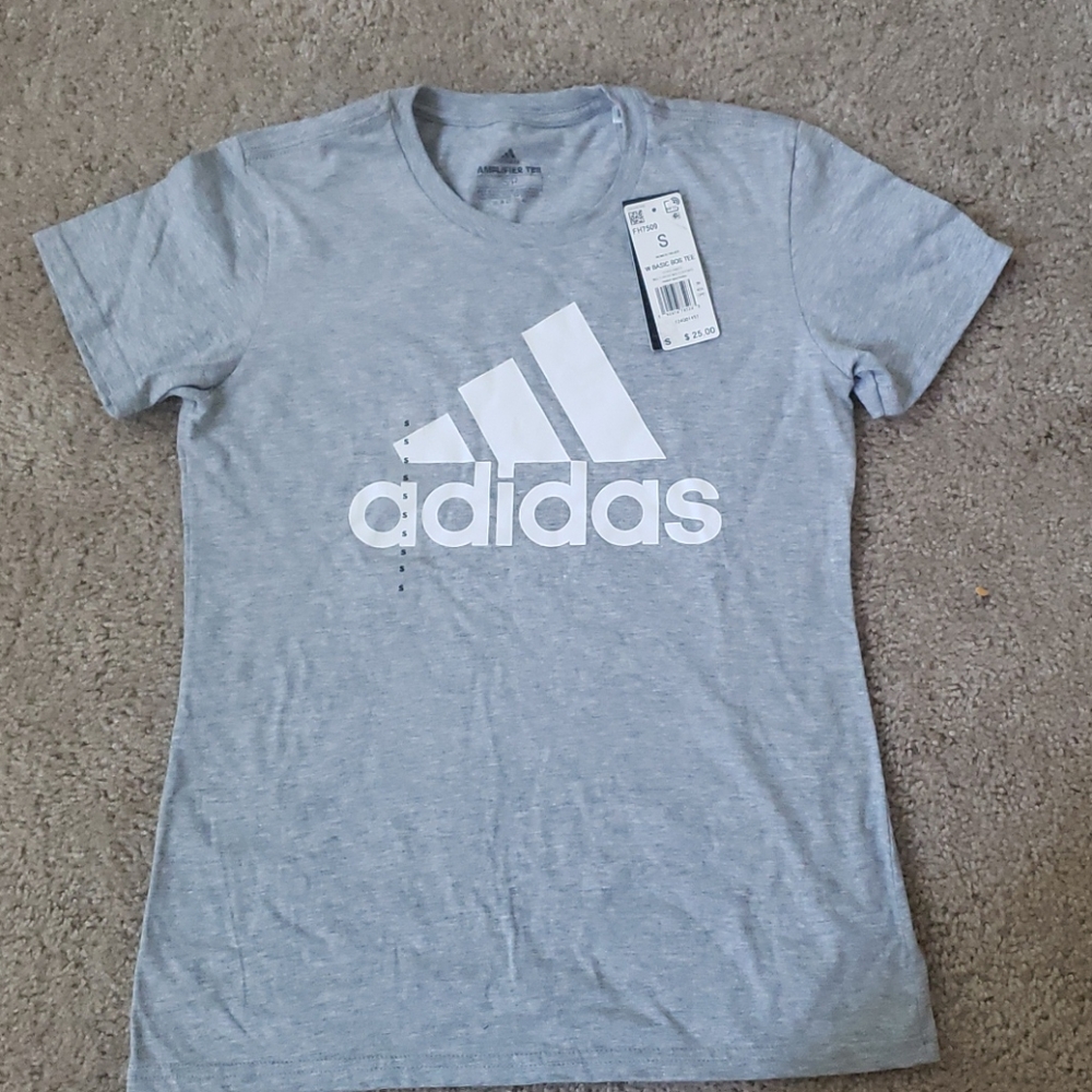 NWT Adidas Women's Basic Bos Tee
